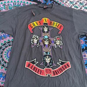 nwt harley guns n roses t shirt 🌹